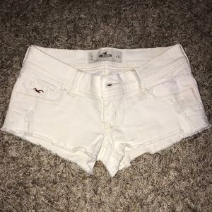 Hollister White Shorts